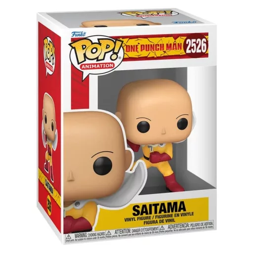 One Punch Man POP! Animation Vinyl Figure Saitama 9 cm