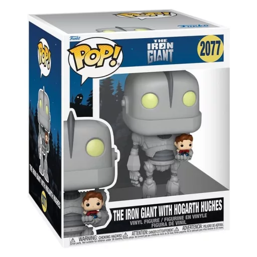 The Iron Giant Super Sized POP! Animation Vinyl Figure Iron Giant w/Hogarth 15 cm