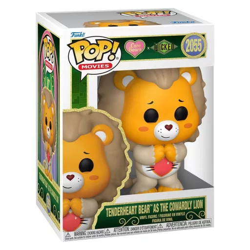 Wicked x Care Bears POP! Vinyl Figure Tenderheart Bear as the Cowardly Lion 9 cm