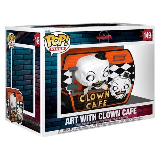 Terrifier POP! Rides Super Deluxe Vinyl Figure Café with Art 15 cm