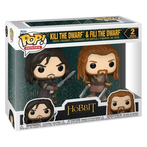 The Hobbit POP! Vinyl Figures 2-Pack Kili & Fili 10 cm