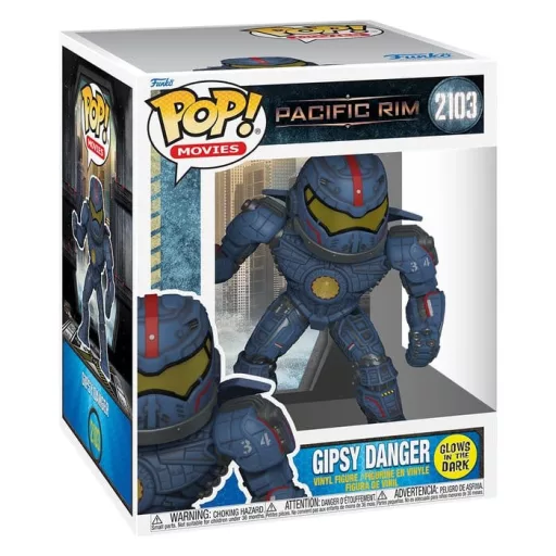 Pacific Rim Super Sized POP! Vinyl Figure Gipsy Danger (Glow) 15 cm