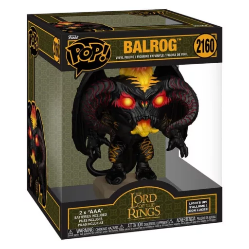 The Lord of the Rings Super Sized POP! Animation Vinyl Figure Balrog 15 cm