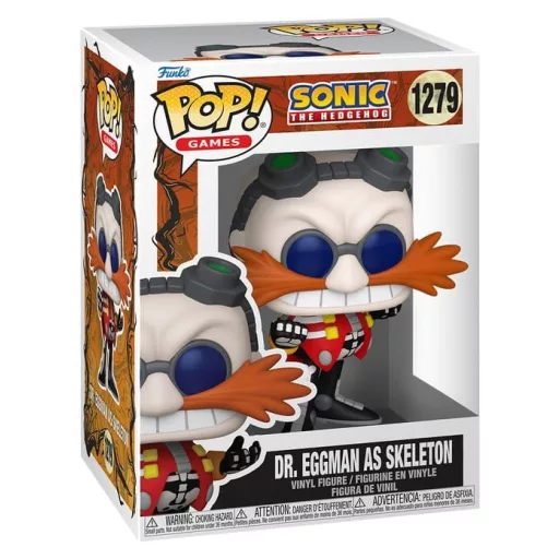 Sonic the Hedgehog POP! Games Vinyl Figure Skeleton Robotnik 9 cm