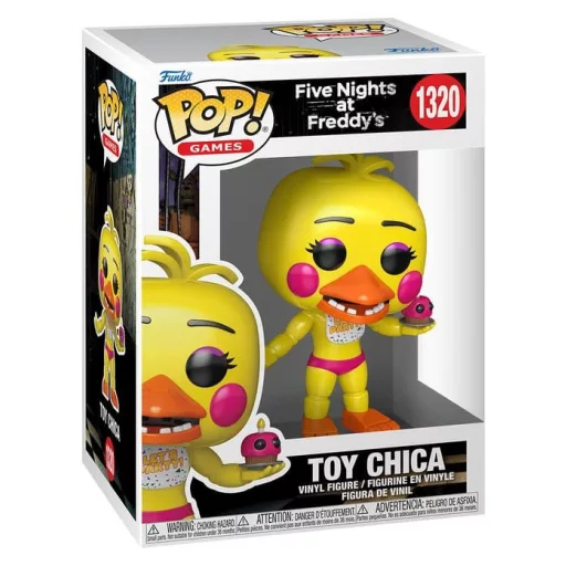 Five Nights at Freddy's POP! Games Vinyl Figure Toy Chica 9 cm