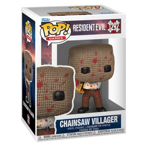 Resident Evil POP! Games Vinyl Figure Chainsaw Villager 9 cm