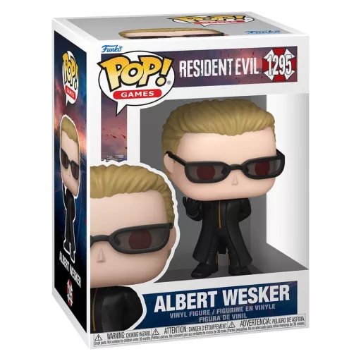 Resident Evil POP! Games Vinyl Figure Albert Wesker 9 cm