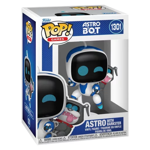 Astro Bot POP! Games Vinyl Figure Astro with Barkster 9 cm