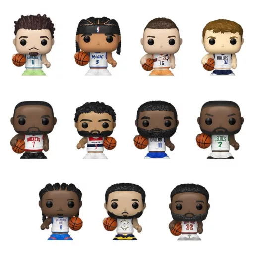 NBA Bitty POP! Vinyl Figure Display (24) PDQ 2,5 cm