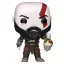 God of War Ragnarök POP! Games Vinyl Figure Kratos w/Mimir's Head 9 cm