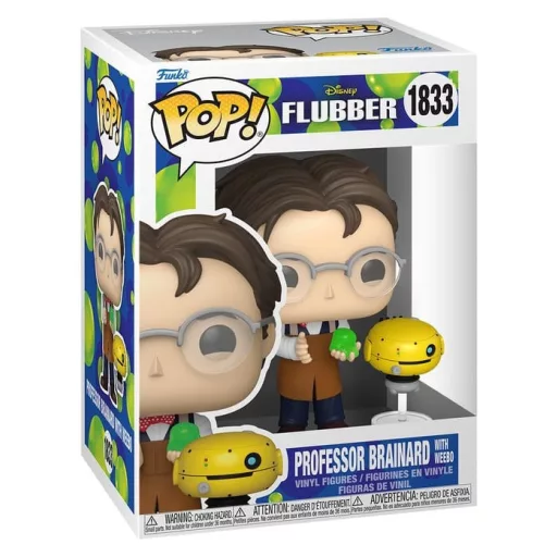 Flubber POP! Animation Vinyl Figures Professor w/Weebo w/Chase 9 cm Assortment (6)