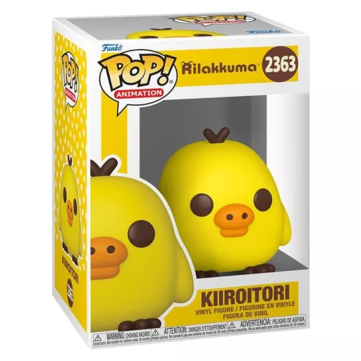 Rilakkuma POP! Animation Vinyl Figure Kiiroitori 9 cm