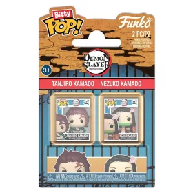   Demon Slayer: Kimetsu no Yaiba Bitty POP! Vinyl Figures 2-Pack Tanjiro & Nezuko 2 cm