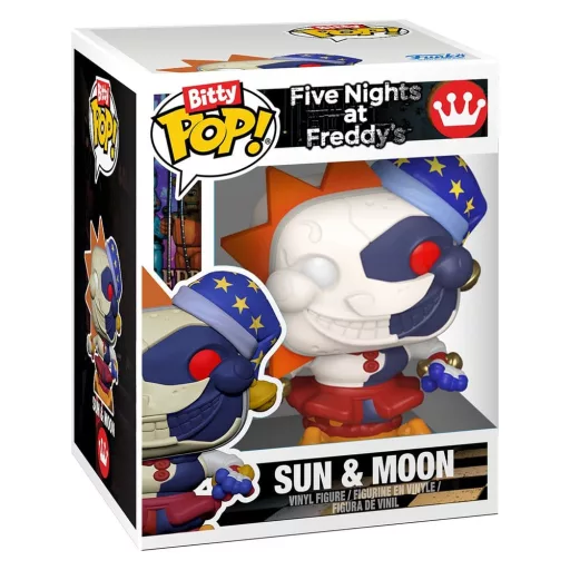 Five Nights at Freddy's Bitty POP! Vinyl Figure 2-Pack Withered Freddy & Sun & Moon 2 cm