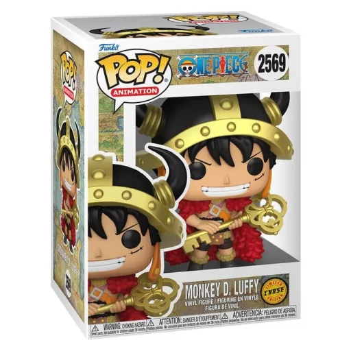 One Piece POP! Animation Vinyl Figures Luffy w/Chase 9 cm Assortment (6)