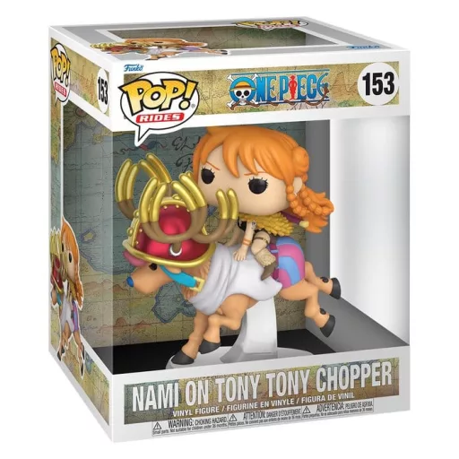 One Piece POP! Rides Deluxe Vinyl Figure Nami & Chopper 15 cm