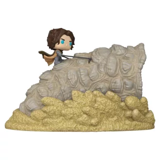   Dune: Part Three POP! Moment Vinyl Figures Paul Atreides with Sandworm 9 cm