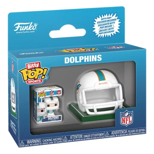 NFL Bitty POP! Helmets Vinyl Figures AFC Series 1 Assortment (12)
