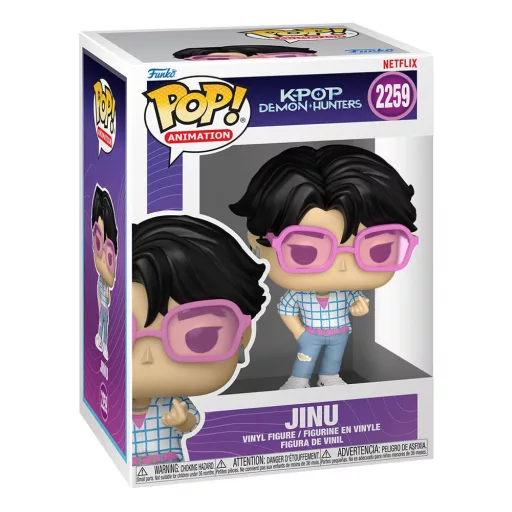 KPop Demon Hunters POP! Animation Vinyl Figura Jinu 9 cm