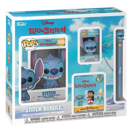 Lilo & Stitch POP! Vinyl Figure 4-Pack Stitch Black Friday Bundle 9 cm