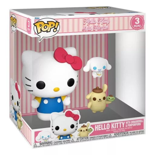 Hello Kitty Super Sized Jumbo POP! Vinyl Figure 3-Pack Black Friday Bundle 25 cm