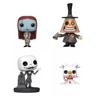   The Nightmare Before Christmas POP! Disney Vinyl Figures 4-Pack Black Friday Bundle 9 cm