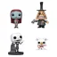 The Nightmare Before Christmas POP! Disney Vinyl Figures 4-Pack Black Friday Bundle 9 cm