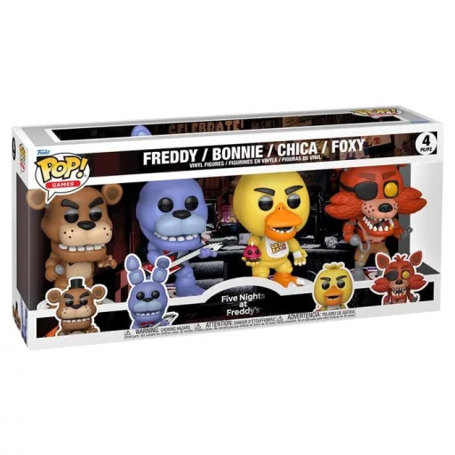 Five Nights at Freddy's POP! Vinyl Figures 4-Pack Black Friday Bundle 9 cm