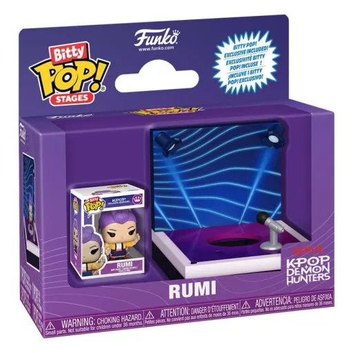KPop Demon Hunters Bitty POP! Stages Vinyl Figure Rumi 2,5 cm