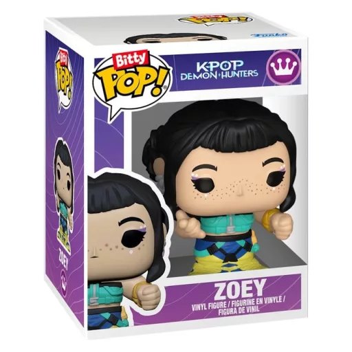 KPop Demon Hunters Bitty POP! Stages Vinyl Figure Zoey 2,5 cm