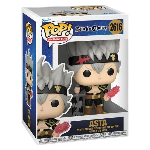 Black Clover POP! Animation Vinyl Figure Asta 9 cm