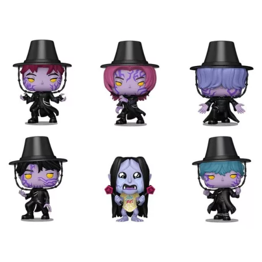 KPop Demon Hunters POP! Mystery Vinyl Figures 6pcPDQBox 9 cm Blind Box Assortment (6)