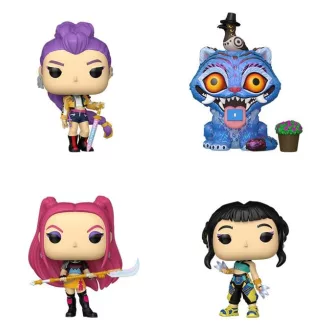 KPop Demon Hunters POP! Vinyl Figures 4-Pack KPOP DH
