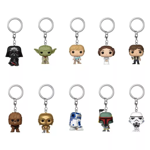 Star Wars POP! Vinyl Keychains 4 cm Display (12)