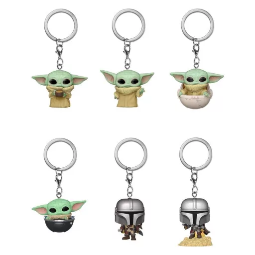 Star Wars POP! Vinyl Keychains The Mandalorian 4 cm Display (12)