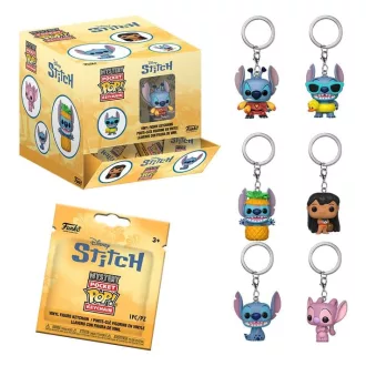 Lilo & Stitch POP! Vinyl Keychains 4 cm Display (12)