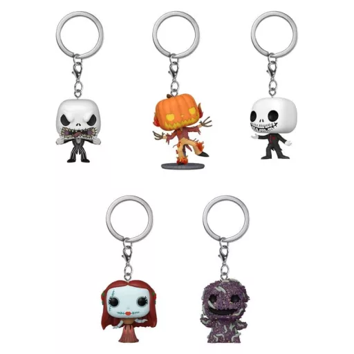 Nightmare before Christmas POP! Vinyl Keychains 4 cm Display (12)