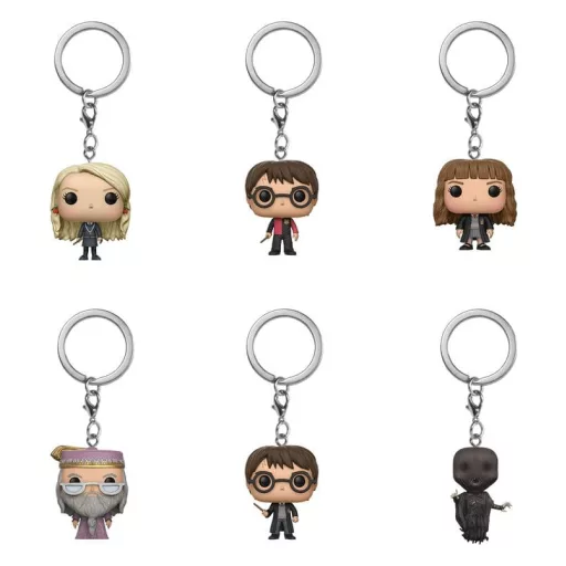 Harry Potter POP! Vinyl Keychains 4 cm Display (12)