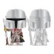 Star Wars Loungefly POP! Zománc Kitűző Mando 10 cm