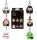 Nightmare Before Christmas by Loungefly Keychains Mini Backpack Classic Blind Box Assortment (15)