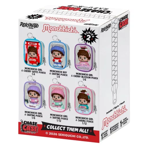 Monchhichi Chase Case Mini Figure Blind Box Series 2 9 cm