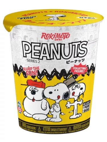 Peanuts Rokimoto Cup of Fun Blind Box Figures 10 cm Series 2 Display (12)