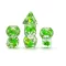 Dragon Storm Inclusion Dice Set Green Dragon (7)