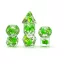 Dragon Storm Inclusion Dice Set Green Dragon (7)