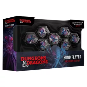   Dungeons & Dragons Monsters Resin Inclusion Dice Set Mind Flayer (7)