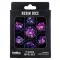 Fanroll Greatest Hits Resin Dice Set Eternal Purple & Blue (7)