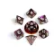 FanRoll Mini Dice Set Stardust Supervolcano (7)