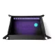 FanRoll Shadowlight Folding Blacklight Dice Tray Black