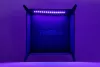 FanRoll Shadowlight Folding Blacklight Dice Tray Black
