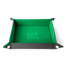 FanRoll Folding Dice Tray Velvet Green